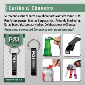 CARD ABRIDOR ALUMÍNIO