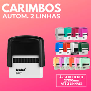CARIMBO PEQUENO TRODAT 2,6X1,00      