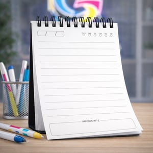 Bloco de Anotações 10x14cm 50 folhas