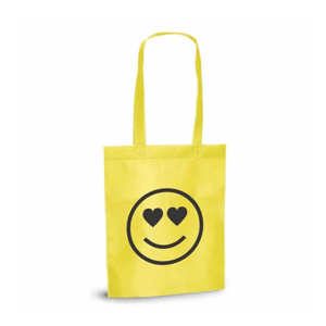 Sacola TNT 80g 27x35cm TNT 80g 27x35cm 1x0 Impressão 1 Cor Serigráfica em 1 Lado   Arte para sacola no Formato PDF Editavel ou CDR Editavel