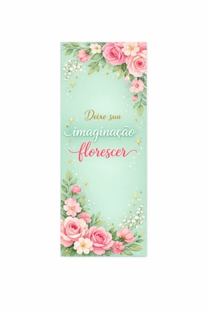 Marcador de Página Couchê 250g 5x18 4x0 Verniz Total Frente  