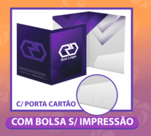 Pasta - Impressão C/ Parte Interna Inclusa