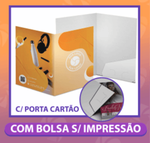 Pasta - Impressão Capa e Contra-Capa