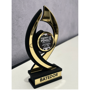 TROFÉU MDF 6MM COM ACRÍLICO 20CM      