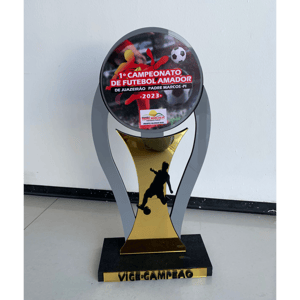 TROFÉU MDF 6MM COM ACRÍLICO 20CM      