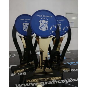 TROFÉU MDF 6MM COM ACRÍLICO 20CM      