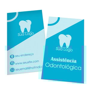 CARTÃO DE AGRADECIMENTO 9x14CM IMPRESSÃO FRENTE E VERSO SEM VERNIZ COUCHE 250      