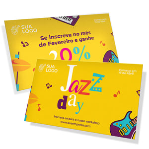 CARTÃO DE AGRADECIMENTO 14X18CM IMPRESSÃO FRENTE E VERSO SEM VERNIZ COUCHE 250      