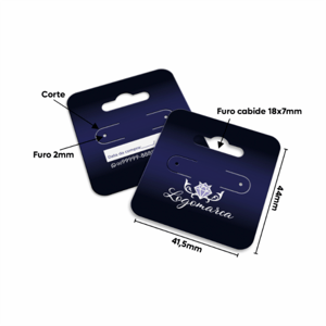 TAG MINI BIJU 300G COM VERNIZ IMPRESSÃO FRENTE      