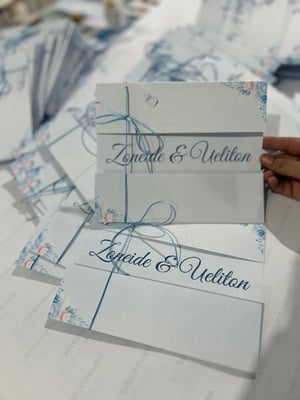 CONVITE CASAMENTO COM DOBRA