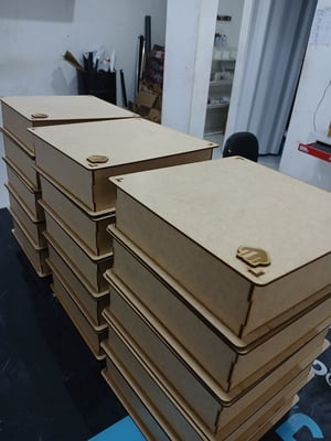 CAIXAS EM MDF      