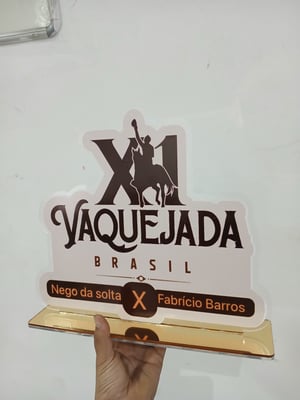 TROFÉU ACRÍLICO      
