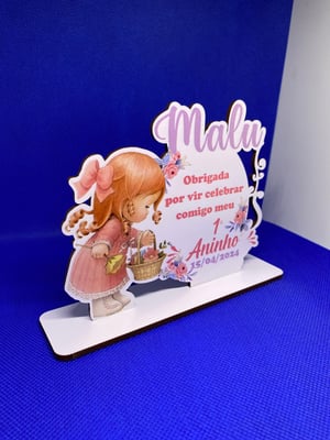 LEMBRANÇA MDF BRANCO COM IMPRESSÃO UV 10CM      