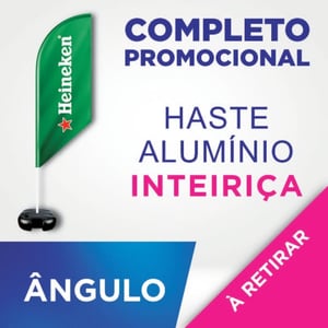 WIND PROMOCIONAL ÂNGULO (P) TECIDO TECNOSPORT 100% SINTÉTICO 1.85M X  0.65M DUPLA-FACE | IMPRESSÃO ULTRA-HD EPSON ESTRUTURA DE ALUMÍNIO INTEIRIÇA COSTURA OVERLOQUE EXTERNO BASE TITAN BLACK COM ALÇA