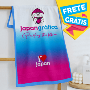 TOALHA DE BANHO PERSONALIZADA FELPUDO TROPICAL 1.35M X 68CM IMPRESSÃO ULTRA-HD EPSON 100% POLIÉSTER 195 GR/M2 / COR SÓLIDA OU PERSONALIZADA FRETE GRÁTIS NAS COMPRAS ACIMA DE 100,00, CONSULTE AS REGIÕES.