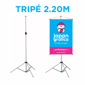 ECO BANNER C/ TRIPÉ COMPLETO ALUMÍNIO TRIPÉ C/ 2.20M 4x0 CORES ULTRA HD TECIDO ECO SINTÉTICO COMPLETO | AMBIENTE INTERNO FRETE GRÁTIS NAS COMPRAS ACIMA DE R$100,00