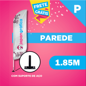 WIND BANNER PAREDE (P) TECIDO TECNOSPORT 100% SINTÉTICO 1.85M X 0.65M DUPLA-FACE | IMPRESSÃO ULTRA-HD EPSON ESTRUTURA DE ALUMÍNIO DESMONTÁVEL FACA | PENA | VELA | ÂNGULO / SUPORTE DE AÇO FRETE GRÁTIS NAS COMPRAS ACIMA DE 100,00, CONSULTE AS REGIÕES.