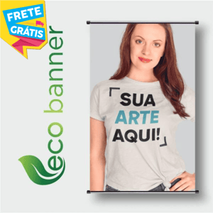ECO BANNER HD TAMANHO PERSONALIZADO TECIDO FIBRA SINTÉTICA DTEX 180GR TAMANHO PERSONALIZADO IMPRESSÃO ULTRA-HD Impressão Ultra-HD Subli BASTÃO E CORDÃO / TINTA ORIGINAL MADE IN JAPAN FRETE GRÁTIS NAS COMPRAS ACIMA DE 100,00, CONSULTE AS REGIÕES.