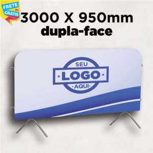 CAPA GRADIL TECIDO ULTRA SPORT 3000 x 950mm ULTRA-HD SUBLIMÁTICA EPSON 92% POLIÉSTER e 8% ELASTANO DUPLA-FACE / LAVÁVEL FRETE GRÁTIS NAS COMPRAS ACIMA DE 100,00, CONSULTE AS REGIÕES.