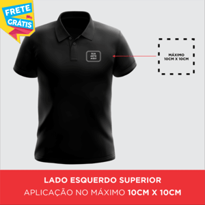 CAMISETAS POLO TECIDO PIQUET 50% ALGODÃO E 50% POLIÉSTER MASCULINO|FEMININO IMPRESSÃO ULTRA-HD DTF MODELAGEM CONTEMPORÂNEA E CONFORTÁVEL  FRETE GRÁTIS NAS COMPRAS ACIMA DE 100,00, CONSULTE AS REGIÕES.
