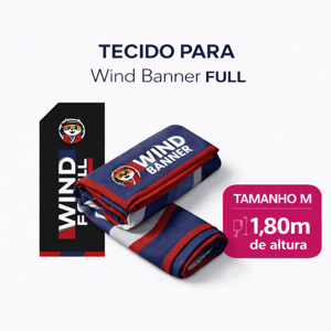 TECIDO (M) WIND FULL TECIDO TECNOSPORT 100% SINTÉTICO 1.80M X 0.65M DUPLA-FACE | IMPRESSÃO ULTRA-HD EPSON LINHA BRANCA COSTURA OVERLOQUE EXTERNO FRETE GRÁTIS NAS COMPRAS ACIMA DE 100,00, CONSULTE AS REGIÕES.