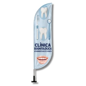 Wind Banner de Parede para Lojas (GG) TECIDO 100% SINTÉTICO 3.45M X 0.65M DUPLA-FACE | IMPRESSÃO ULTRA-HD EPSON ESTRUTURA DE ALUMÍNIO DESMONTÁVEL FACA | PENA | VELA | ÂNGULO / SUPORTE DE AÇO FRETE GRÁTIS NAS COMPRAS ACIMA DE 100,00, CONSULTE AS REGIÕES.