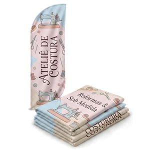 Tecido Refil para Wind Banner (G) TECIDO TECNOSPORT 100% SINTÉTICO 2.45M X 0.65M IMPRESSÃO ULTRA-HD EPSON DUPLA-FACE COSTURA INTERNA / FACA | PENA | VELA | ÂNGULO FRETE GRÁTIS NAS COMPRAS ACIMA DE 100,00, CONSULTE AS REGIÕES.