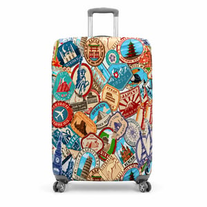 CAPA PARA MALAS (G) ACTIVE UV 50+  0.180 kg/m2 65CM X 42CM IMPRESSÃO ULTRA-HD EPSON CAVIDADES PARA ALÇAS FECHO DE ABERTURA FRETE GRÁTIS NAS COMPRAS ACIMA DE 100,00, CONSULTE AS REGIÕES.