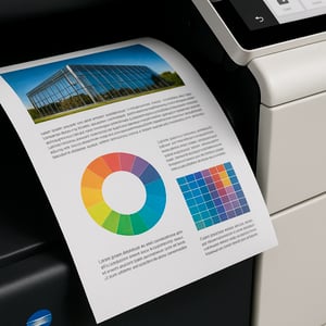 IMPRESSÃO COLORIDA OU PB Papel Sulfite 75g ou 90g A4 - 21x29,7cm    