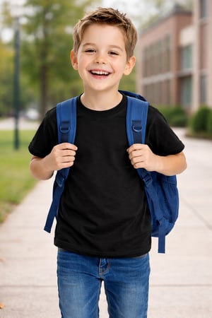 Camiseta Algodão Infantil  Premium 30.1 Lisa (2 ao 14)