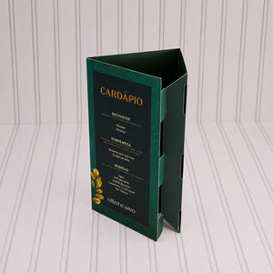 Cardápio Duas Dobras A3