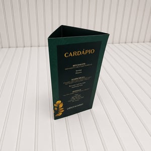 Cardápio Duas Dobras A3