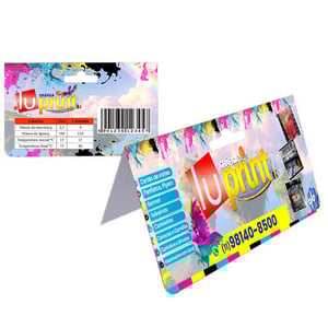 Solapa de Couchê 250g Couchê 250g 88x98mm ou 88x148 mm 4x0 ou 4x4 UV Total Frente Faca Padrão Solapa 1325