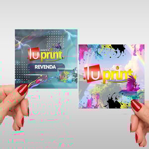 CARTÃO DE VISITA DUPLO Couchê 250g 98x88mm 4X4 Verniz Uv Total Frente Corte Reto G503