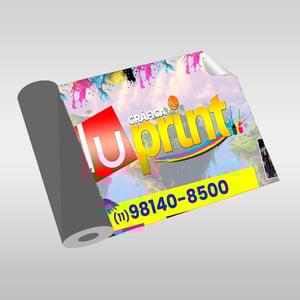 Lona Frontal 440g SEM ACABAMENTO Lona 440g Sem Acabamento 4x0 Brilho Sem acabamento A109