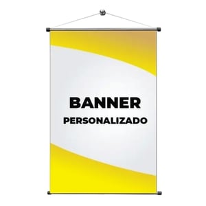 Banner 380g Brilho 90x120   Tubete e Corda 
