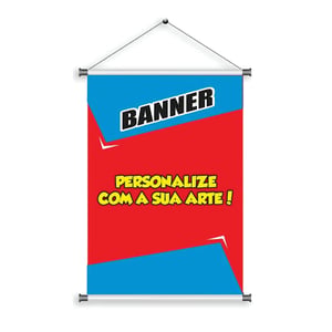 Banner 380g Brilho 70x100   Tubete e Corda 