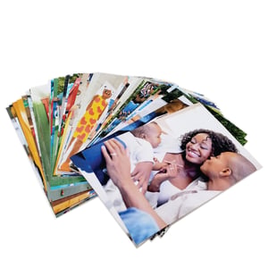 Foto Papel Fotográfico 10x15 4/0 Frente  Corte reto Impressão Térmica(não desbota)