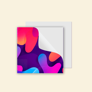 Adesivo aplicado ACM 5mm ACN 5mm  4x0 Adesivo brilho/fosco Corte reto 