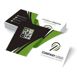 Cartão de visita / COUCHÊ VERNIZ TOTAL Couchê 300g 8,7x4,7cm 4x0 / 4x1 / 4x4 Verniz Total  