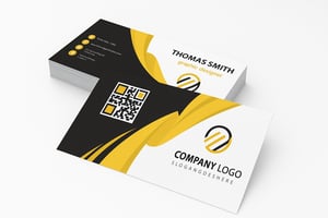 Cartão de visita / COUCHÊ VERNIZ LOCALIZADO Couchê 300g 8,7x4,7cm 4x0 / 4x1 / 4x4 Verniz Localizado + Laminação Fosca Frente  