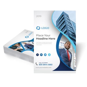 Flyers / Folhetos Couchê brilho 115g 15x21cm 4x4 Sem verniz Corte Reto 