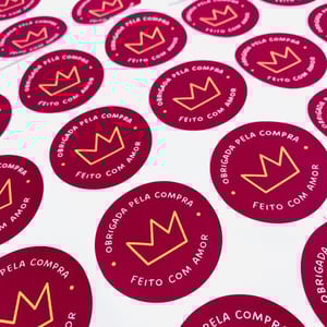 Adesivo Promocional 3cm