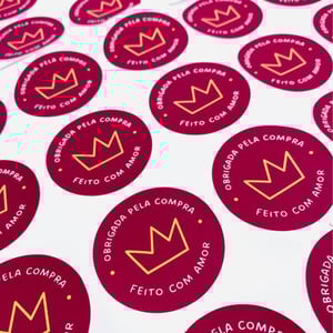 Adesivo Promocional 4cm