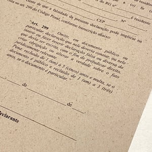 Impressão A3 Papel Kraft (produção) Só Frente - 240g