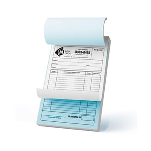 Blocos A6 Com 2 Vias  10x15cm 4x0   