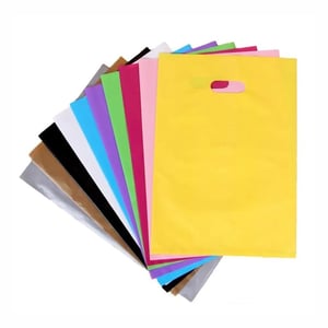 Bolsas Comerciais Plástico 20x30cm Estampa de 1 cor e de apenas um lado  Boca de Palhaço 