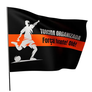 Bandeira Tafetá Tecido Tafetá  4/0  Overlock 