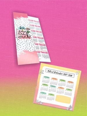 Calendário Agradecimento