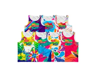 Regata Abadá Dryfit Sublimação Total (XGG ou XL) Tecido Dryfit Totalmente personalizada, Frente, Verso, Viés  Sublimação  
